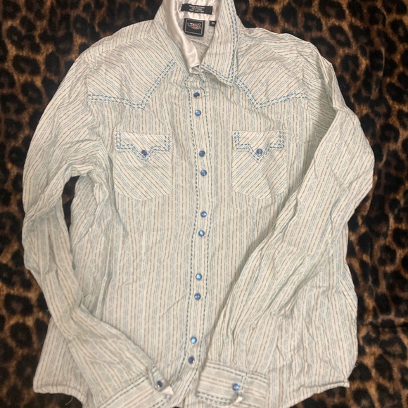 Cruel girl long sleeve button down - Picture 2 of 2